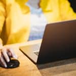 computer yellow