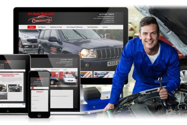 Auto repair Website