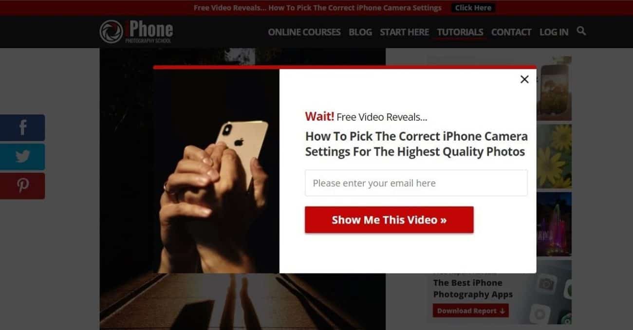 Email Opt-In Rate