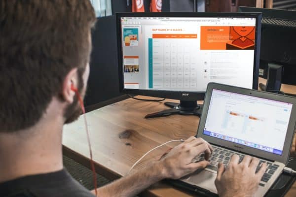landing page