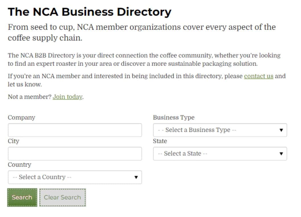 NCA Business