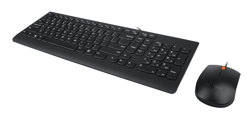 Combo de teclado y ratón con cable Lenovo Essential