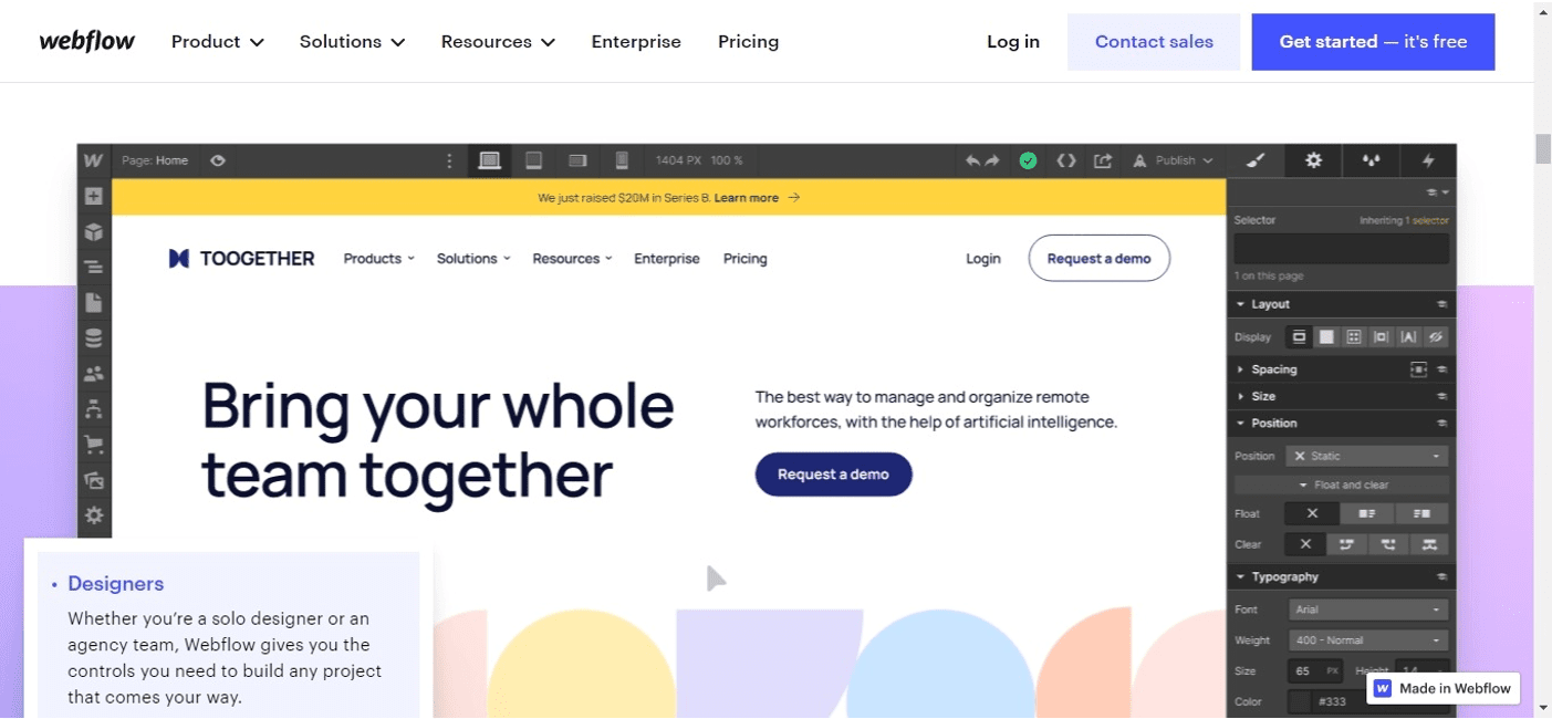webflow