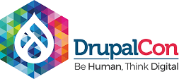 DrupalCon Event: The Annual Gathering for Drupal Enthusiasts Logo
