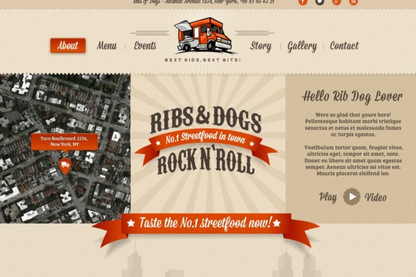 Food Truck & Restaurant 10 Styles