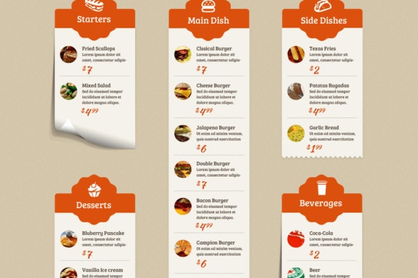 Food Truck & Restaurant 10 Styles