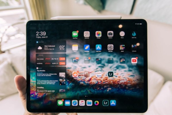 black iPad