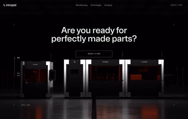 Intrepid Automation Web Design