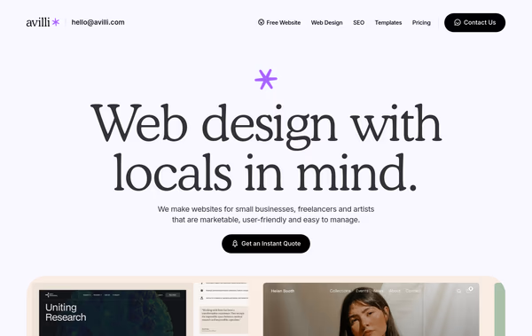 Website Design for Locals Web Design