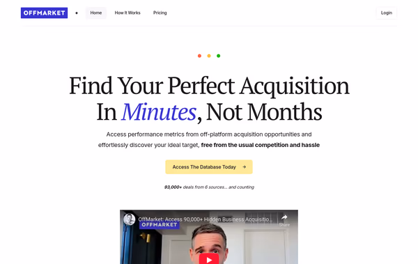 Offmarket Web Design