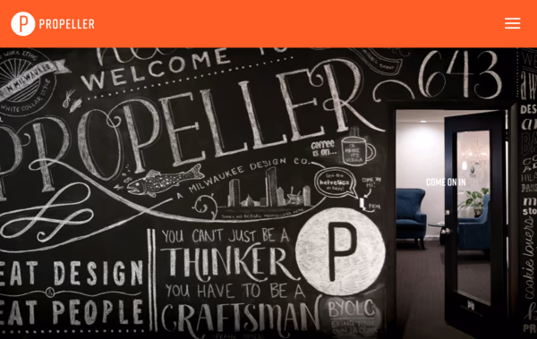 Propeller | Milwaukee Design and Marketing Communications Web Design