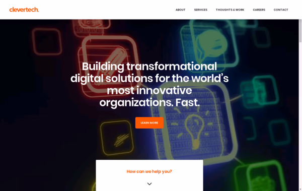 Clevertech: Digital Innovation & Software Development  Web Design