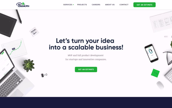 EL Passion: App Development & Design House Web Design