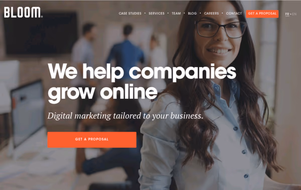 Bloom: Paid Search, Search Engine Optimization, CRO Web Design