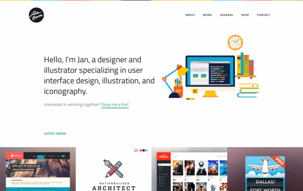 Jan Cavan | Designer, Illustrator & Iconographer Web Design