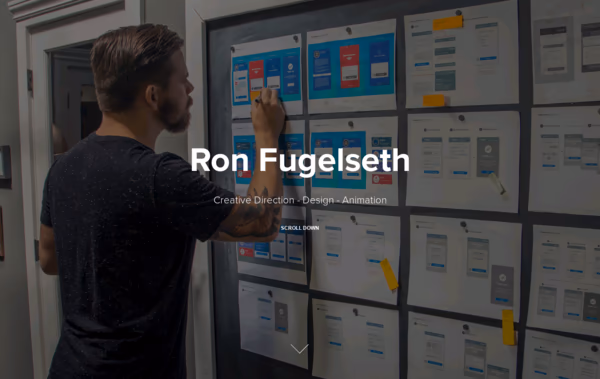 Ron Fugelseth's Personal Portfolio  Web Design