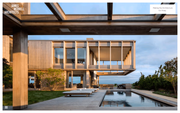 James Merrell Architects | Hamptons Architects in Sag Harbor NY Web Design