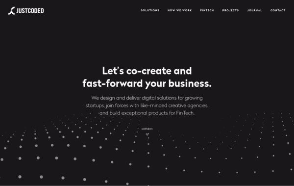 JustCoded – Web Development Company Web Design