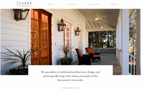 Clarke Design Group  Web Design
