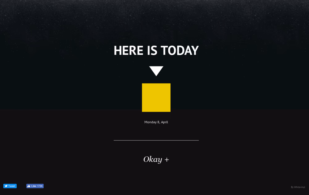 HERE IS TODAY