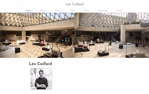 Léo Caillard Web Design