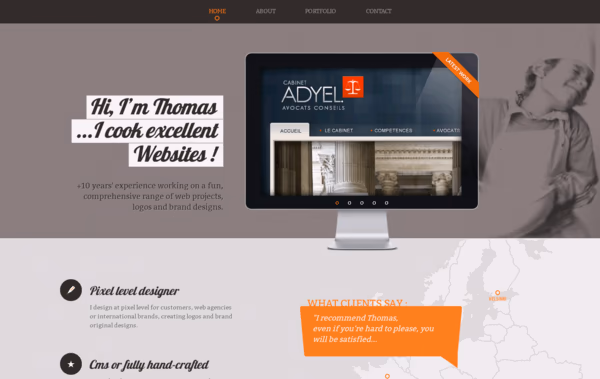Thomas Flahault : Your Web Designer in Madrid Web Design