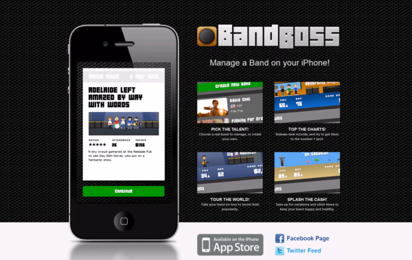 Band Boss Web Design