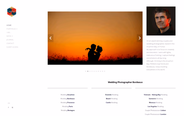 DavidOne Photographe Web Design