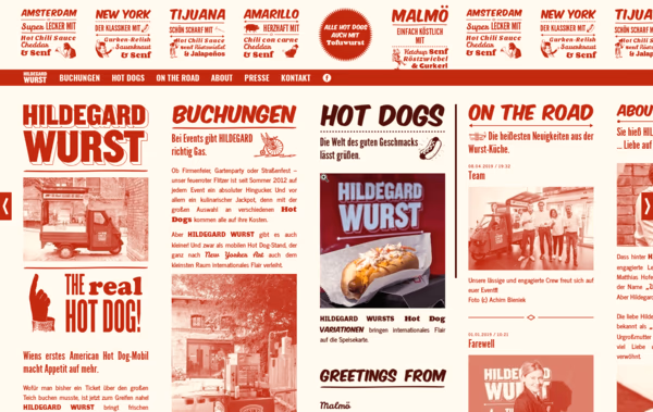 HILDEGARD WURST Web Design