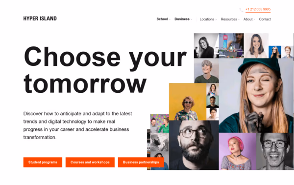 Hyper Island Web Design