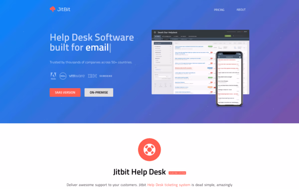 Jitbit Web Design
