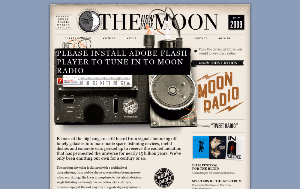 The New York Moon