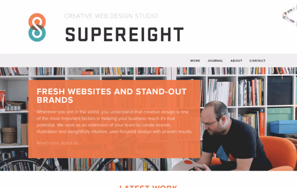 Supereight Studio Web Design
