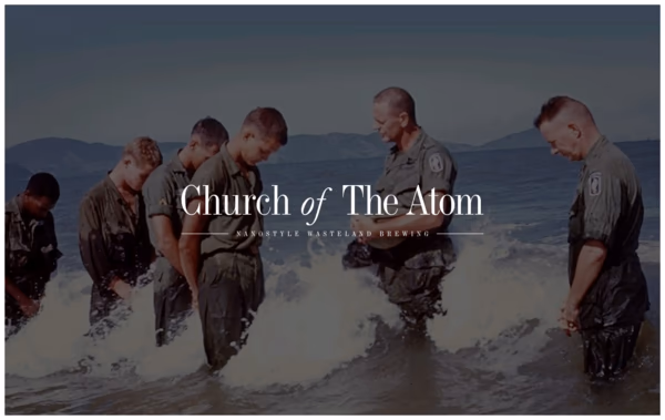 Church of The Atom Web Design