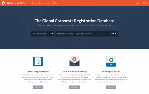 Business Profiles Web Design