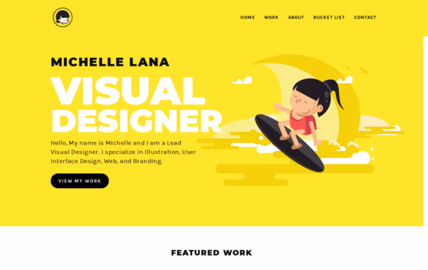 Michelle Lana Web Design