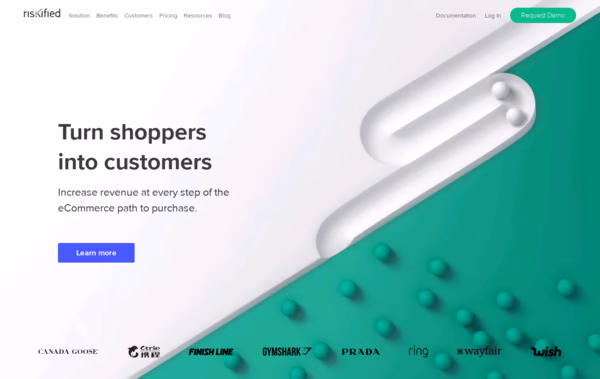 Riskified Web Design