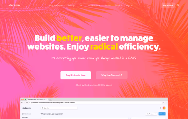 Statamic Web Design