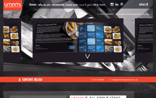 Umami Web Design