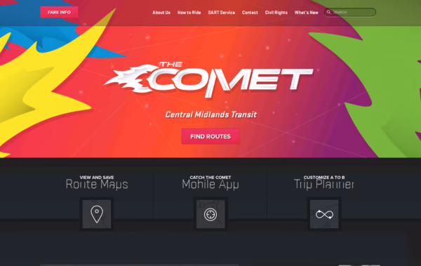 The COMET Web Design