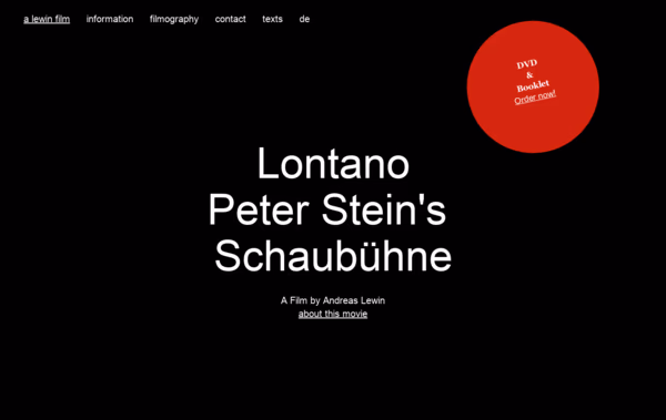 Andreas Lewin Filmproduktion Web Design