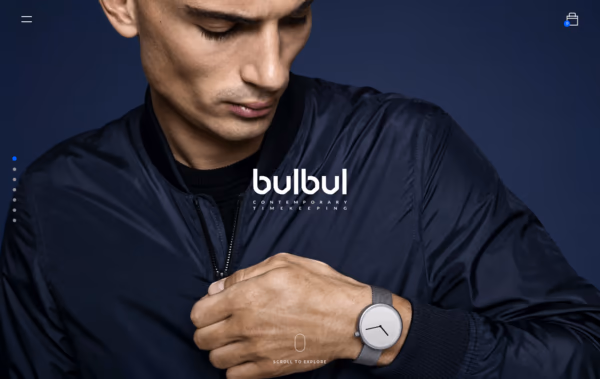 Bulbul Watches Web Design