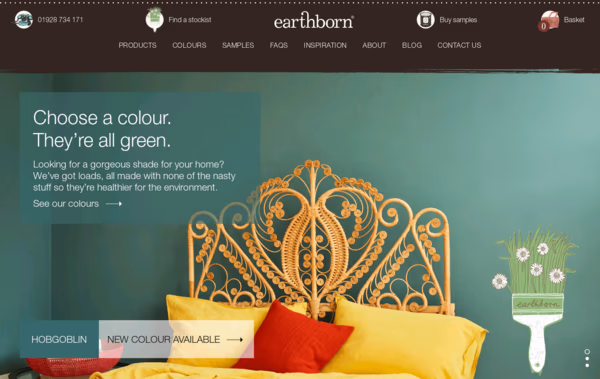 Breathable Designer Paint Web Design