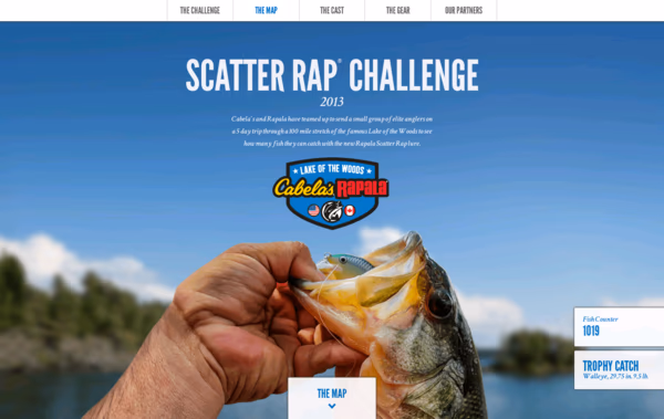 Scatter Rap Challenge 2013 Web Design