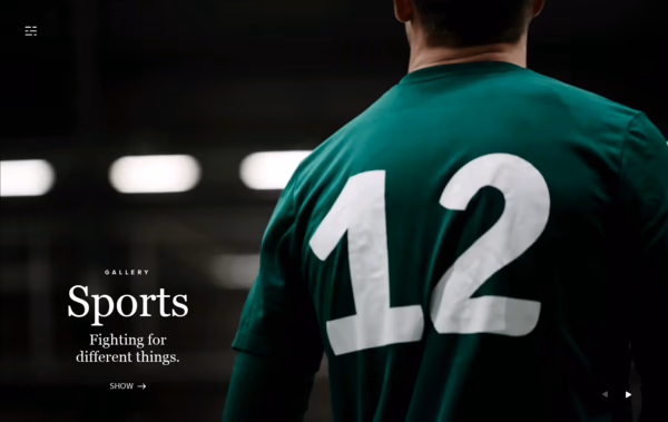 Axel Boberg Photography Web Design