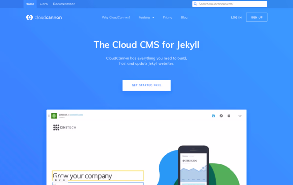 CloudCannon Web Design