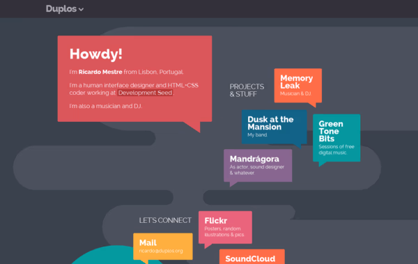 Duplos by Ricardo Mestre Web Design