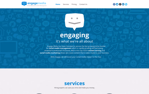 Engage Media Web Design