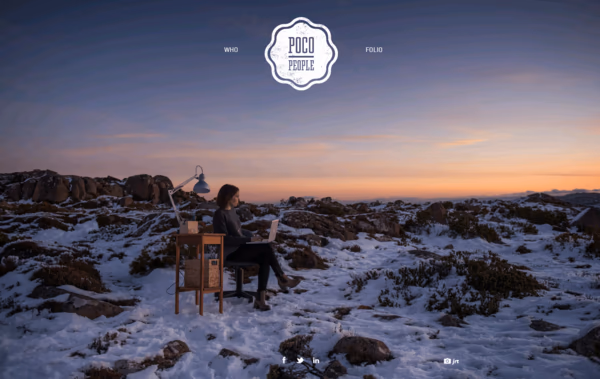 POCO PEOPLE Web Design