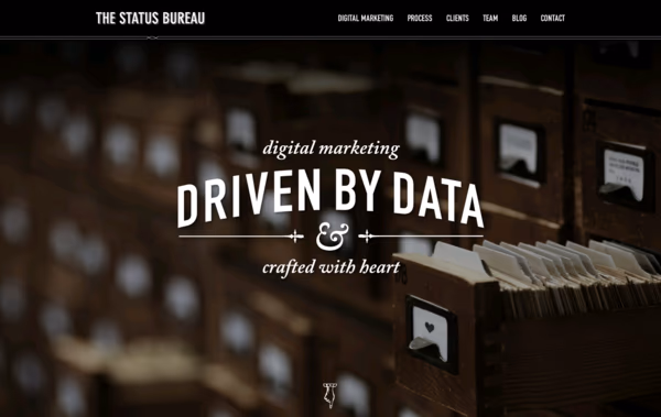 The Status Bureau Web Design